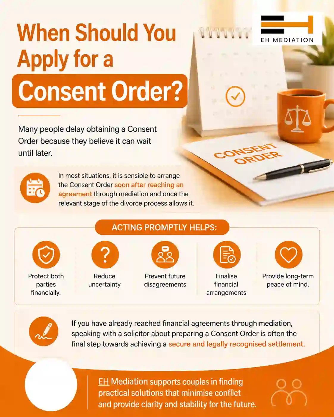 When Should You Apply for a Consent Order Cardiff?